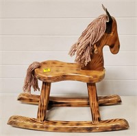 Small Wood Rocking Horse
