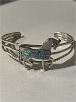 Opal Horse Bracelet