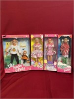 Barbie dolls holiday editions