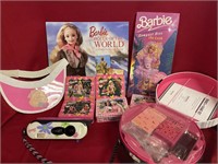 Miscellaneous Barbie calendar, games, toys,