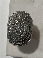 Large Marcasite Ring