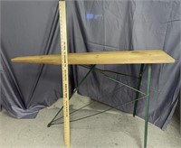 Wooden ironing board