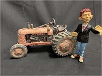 Tractor, action figure