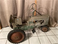 Pedal Tractor Green JD