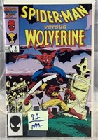 Marvel comics Spider-Man versus wolverine