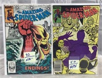 Marvel comics the amazing Spider-Man #247, 251