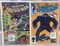 Marvel comics the amazing Spider-Man #271, 272