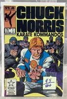 Star comics Chuck Norris karate Kommandos #1