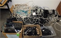 Asst. Computer Cables, Keyboards & Electronics