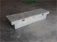 Diamond Plate Crossbed Truck Bed Toolbox