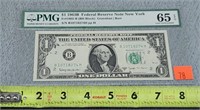 1963 $1 Federal Reserve Note