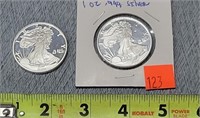 2- SMI 1oz. Silver Coins