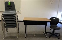 Asst. Chairs & Small Desk