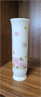 Vintage Japan cylindrical flower vase