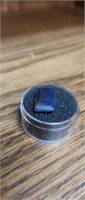 Mozambique blue sapphire rectangle cut and