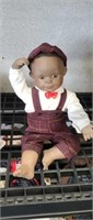 Vintage 10-in porcelain collector doll
