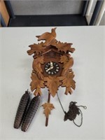VTG W. GERMANY CUCKOO CLOCK, FUNCTION UNKNOWN