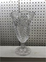 Large 11” Crystal vase