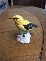 Vintage Goebel Germany yellow bird figure 3”
