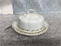 The Duchess pattern butter dish with drain dish