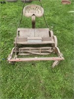 Mower with Seat