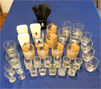 P729- Large Lot of Shot Glasses & Cups