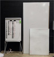 3 Asst. White Boards & Stand