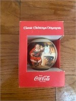 coco cola christmas ornament