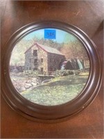 Decorative plate "Wayside inn grist mill"by craig