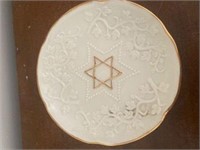 Star of David plate