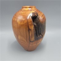 6" Bill Koch Signed Juniper Vase