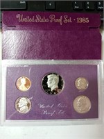 OF) 1985 us proof set