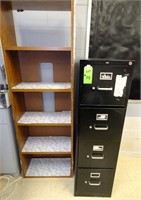 File Cabinet & Bookshelf & Short Shelf