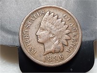 OF) 1896 full Liberty Indian Head cent