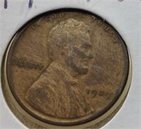 Of) better grade 1909 VDB Lincoln cent