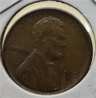 Of) better date and grade 1910 S Lincoln cent