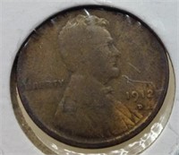 Of) 1912 D better date Lincoln cent