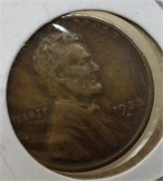 Of) 1933 D better dare Lincoln cent