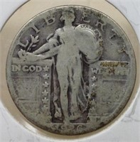 Of) 1926 S standing liberty quarter