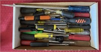 Various screwdrivers