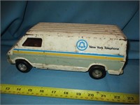 Ertl New York Telephone Vintage Metal Van Toy