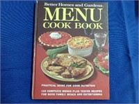 Better Homes and Garden MENU Cook Book