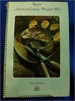 Recipes American Cooking: The Great West 1971