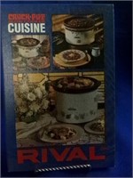 Crock Pot Slow Cooker Cuisine by Rival 1995