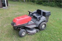 Noma lawn tractor with bagger