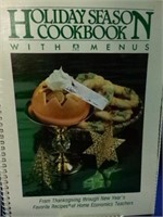 Holiday Season Cookbook with Menus-Thanksgiving