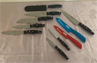 Assorted Knives Various Brands 10pc