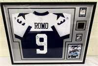 Tony Romo Autographed & Framed Jersey