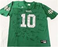 Notre Dame Team Autographed Jersey