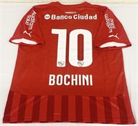 Ricardo Bochini Autographed Soccer Jersey